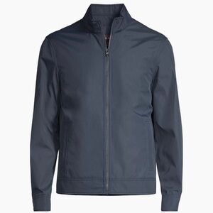 Michael Kors XL Navy Waterproof Track Jacket